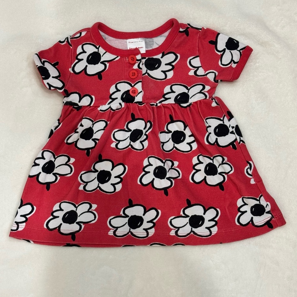 Hanna Andersson Flower Patter Casual Sundress